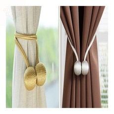 커튼타이백 커텐집게 커튼끈 자석 후사고리 클립 홀더 커튼집게, 블루