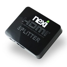 넥시 4K 1:2 HDMI 분배기 2포트, NX-4K HDMI SPLITTER 2P, 1개 NX-4K HDMI SPLITTER 2P, 1개