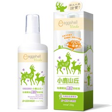 eggshell Verda 小鹿山丘 雙效防蚊液 120g 迷迭香精油 日本植萃配方, 1個, 雙效 迷迭香*1