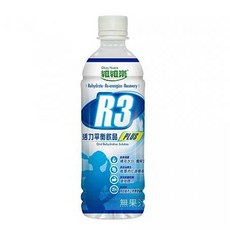 維維樂 R3活力平衡飲品Plus 500ML (一箱24罐), 1個, 蘋果
