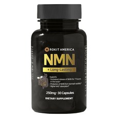 Rokit Healthcare NMN 250mg保健膠囊, 1個, 30錠