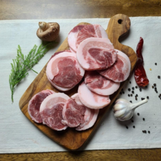 와이어트 국내산 옛날 뒷고기 세절 항정살, 1개, 500g