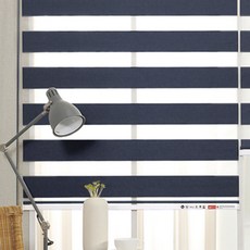 [노커버 암막] 창벗 콤비 암막 블라인드 7컬러 창문/안방/거실/베란다 설치 쉬운