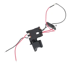 무선 드릴 속도 제어 트리거 스위치 7.2V - 24V 리튬 배터리 (소형 조명 포함)