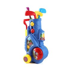 兒童高爾夫球桿套裝 仿真室內外運動玩具, 1個, 兒童高爾夫玩具套組