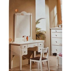 鄉村彩繪化妝台 臥室家具 多功能設計 環保材質 收納方便
