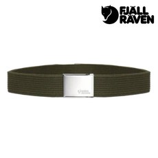 [정품] 피엘라벤 캔버스 벨트 등산 아웃도어, 다크올리브, 1개