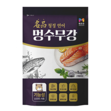 목우촌 펫 멍수무강 기능성 소프트 사료 전연령, 1개, 1kg, 연어