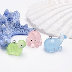 거북이 문어 고래 키링 펜던트 악세사리 부자재