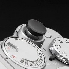 Haoge 카메라 셔터 릴리즈 Leica Q3/Q3-43/D-Lux 8/M9/M10/M11/M11-P M/M-10P/M9-P/M 유형 240/m262 용 오목 표면 빨간색, Concave Black, China Mainland