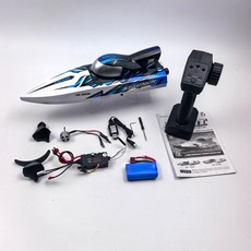 TX749 브러시리스 RC 보트 대형 터보 고속 전동선, 1개, 블루화이트 브러시리스 2S 1500mAh