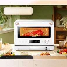 JWMALL 전자렌지오븐겸용 올인원 오븐레인지 다기능, 원치 오븐 전자레인지 찜기 그릴 튀김기 복합 제품 RW, 기본 색상
