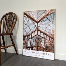크리스탈 미술관 인테리어 그림 액자 캔버스 포스터, 01. A4, 01. 포스터만