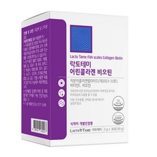 락토테미 하루 밸런스 어린콜라겐 피쉬콜라겐 펩타이드 비오틴 식약처 개별인정형 건강기능식품, 1박스, 90g