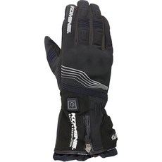 코미네 KOMINE 바이크용 그로브 프로텍트 일렉트릭 그로브 12V 블랙 L EK201 1128 가을·봄용 방수 방한 카본 스트레치 소재 전열