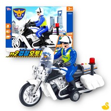 GOS 씽크 112 경찰 오토바이 오토바이장난감