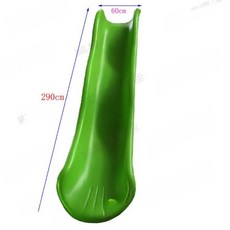 플라스틱 미끄럼틀 야외 놀이터 시설 물놀이 키즈카페, X. 2.9x60x140cm웨이브싱글, 1개