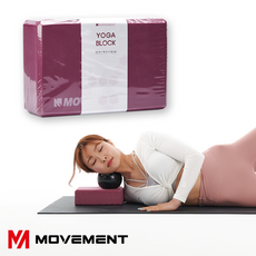 MOVEMENT 무브먼트 요가블럭, 1개, 상세설명참조