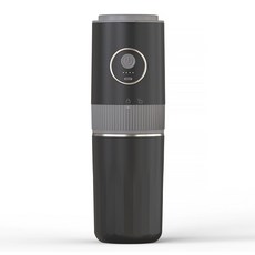 상업용 커피 메이커 가정용 에스프레소 야외 추출 수동 핸드 압력 머신 kaffeemaschine, 01 검정색