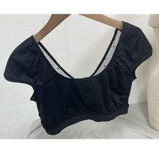 여성 보조 어깨 패드 티셔츠 어깨뽕 티 숄더핏 반팔