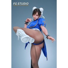 FG Studio 1/3比例 FG003 全矽膠可動人偶 快打旋風 春麗 街頭霸王 Street Fighter, 1個, 有通道