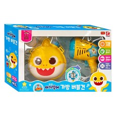 아기상어 가방 버블건, 1개