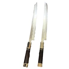 日式柳刃刀 大馬士革鋼 專業料理刀具 生魚片刀, 雙水牛角, 1個