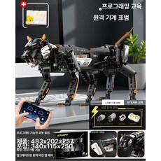 신형 범블비 메카 블록 고난이도 대형 로봇 장난감, 1개, 기계식 레오파드