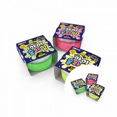 아모스 아이슬라임 야광 옐로우 300g 슬라임놀이 창의활동