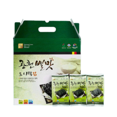 별식품 광천별맛 파래도시락김 4g x 32봉, 1박스