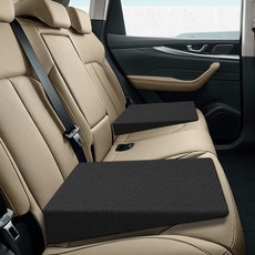 2열 평탄화 뒷자석 쿠션 기울기 삼각 차박 받침 패드, 6CM 스펀지 평판 패드 1개, 단일 사이즈