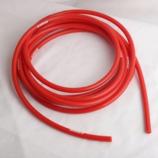 ID 3mm/5mm/4mm/6mm/8mm/10mm 자동 자동차 진공 실리콘 호스 레이싱 라인 파이프 튜브 레드 블루 블랙 유니버설, [07] Red-ID-4mm