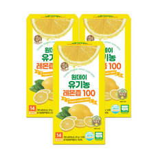 송원 우리차 원데이 유기농 레몬즙 100%(x), 20g