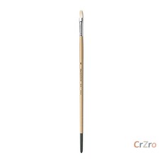 화홍 유화 붓 804 6호 평면 페인팅 브러쉬 미술 도구 12개입 전문가용 학생용