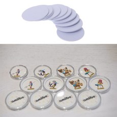 Ntag215 NFC 태그 스티커 휴대폰 RFID Tag 라벨 25mm 사이즈 10 피스, 한개옵션0, 1개