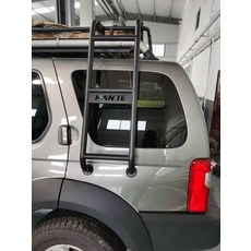 루프랙 스텝 바스켓 호환 측면 SUV용 차량용 사다리, 측면 직선 사다리, 1개