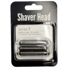 刮鬍刀頭 Series 7，定期更換，保持最佳刮鬍效果, 1個, 1個裝