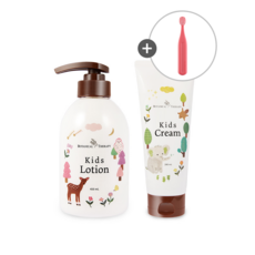 보타니컬테라피 키즈 모이스춰 2종 로션450ml+크림200ml, 보타니컬테라피 키즈 모이스춰 2종 로션450ml+크림2