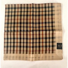 DAKS 經典格紋純棉紳士手帕