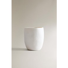 ZARA 자라 텍스처 양치컵 - 화이트 147369