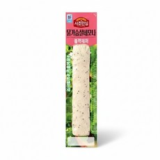 [사조대림] 닭가슴살 네모나 블랙페퍼 80g X 10개 201912 {0m}