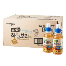 코코몽 유기농 하늘보리 24, 2세트, 2개입, 200ml