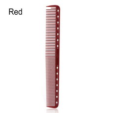 전문 정전기 방지 살롱 플랫 커팅 빗 탄소 미용 브러시 헤어 스타일링 도구, 1개