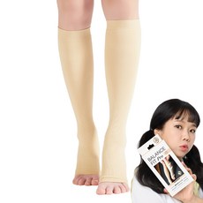 95프로블럼 발란스핏 의료용 압박스타킹 발등 종아리형 프로 베이지, 종아리/무릎형, 1개