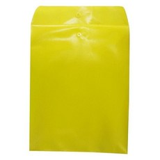 비닐서류봉투(똑딱이형) A4(노랑 1매) 낱장 sta+0465Xa