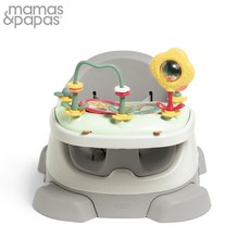 마마스앤파파스 아기 이유식 부스터의자 3 IN 1 버그, 페블그레이