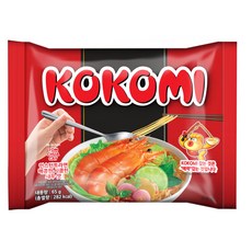 베트남 kokomi 라면 매콤새콤맛 mi tom chua cay kokomi 65g 30개, 5박스
