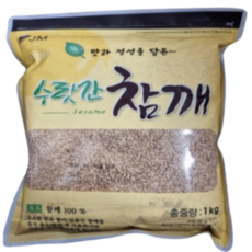 장모 수랏간 참깨(볶음참깨) 1kg, 1개