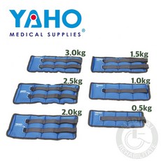 YAHO 耀宏 沙袋 手腳均適用 腿部復健運動治療, 1個, 0.5kg沙袋