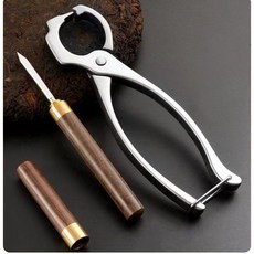 【開發票/統編】茶道配件:不鏽鋼多功能茶鉗茶刀組 - 普洱茶磚茶餅開茶器, 1個, 龍形鉗+茶針